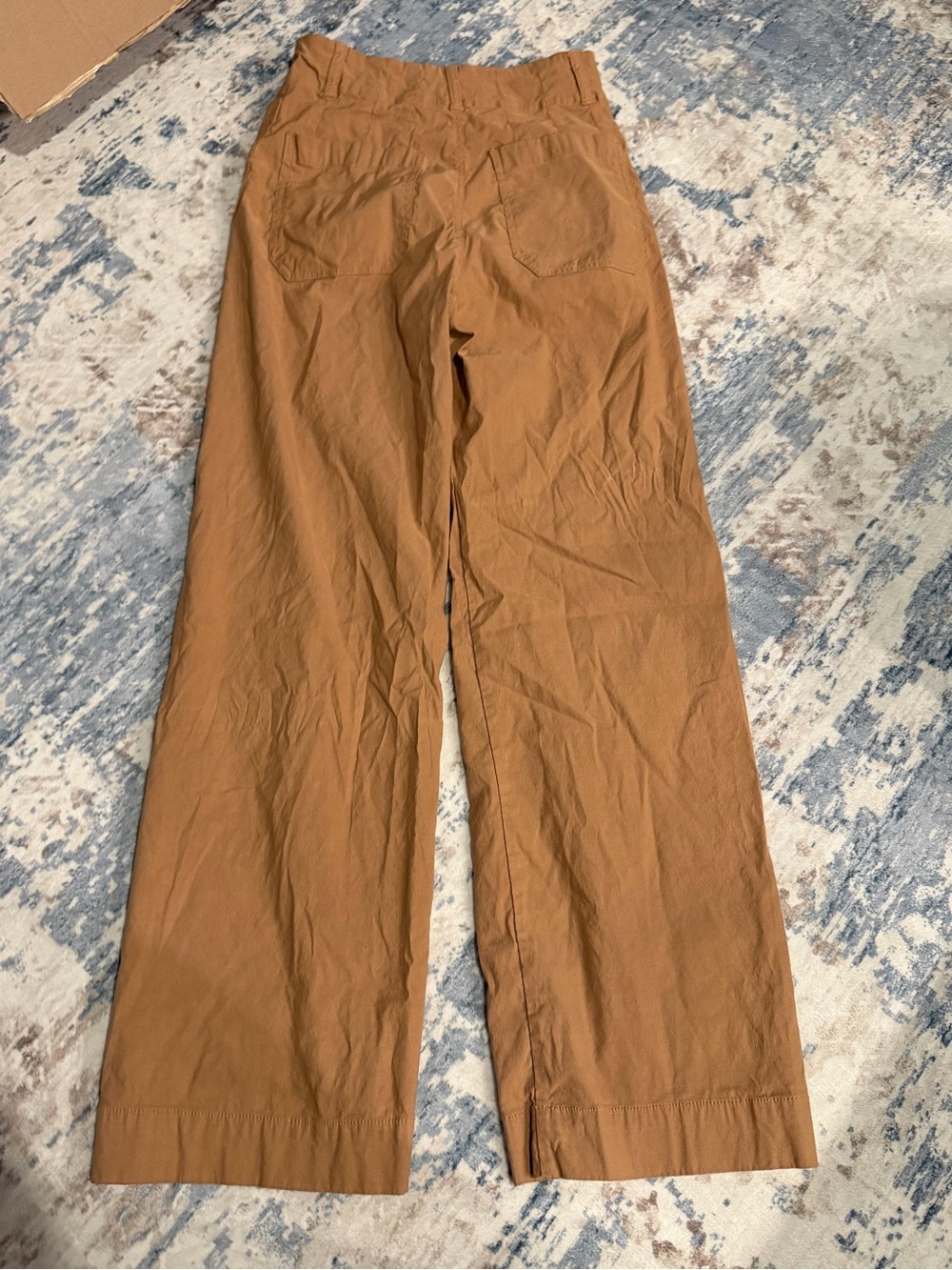 Maeve Anthropologie The Colette Wide Leg Pants Brown Size 27 - Picture 4 of 7